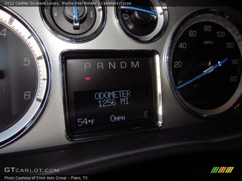 Mocha Steel Metallic / Cashmere/Cocoa 2012 Cadillac Escalade Luxury