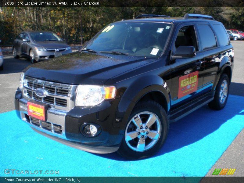 Black / Charcoal 2009 Ford Escape Limited V6 4WD