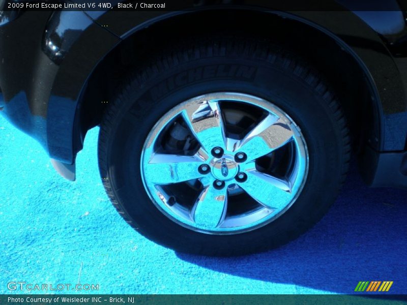 Black / Charcoal 2009 Ford Escape Limited V6 4WD