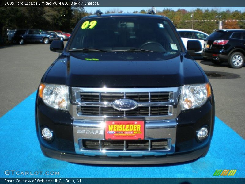 Black / Charcoal 2009 Ford Escape Limited V6 4WD