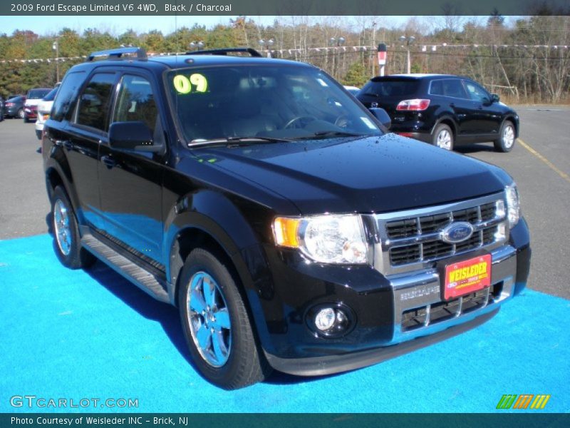 Black / Charcoal 2009 Ford Escape Limited V6 4WD