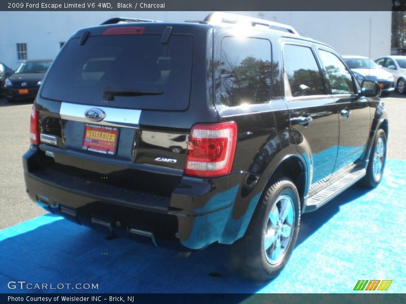 Black / Charcoal 2009 Ford Escape Limited V6 4WD