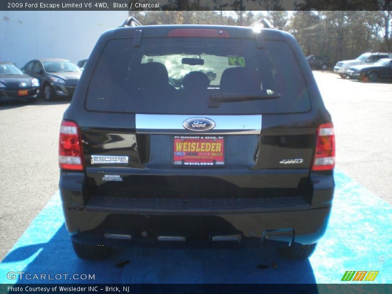 Black / Charcoal 2009 Ford Escape Limited V6 4WD