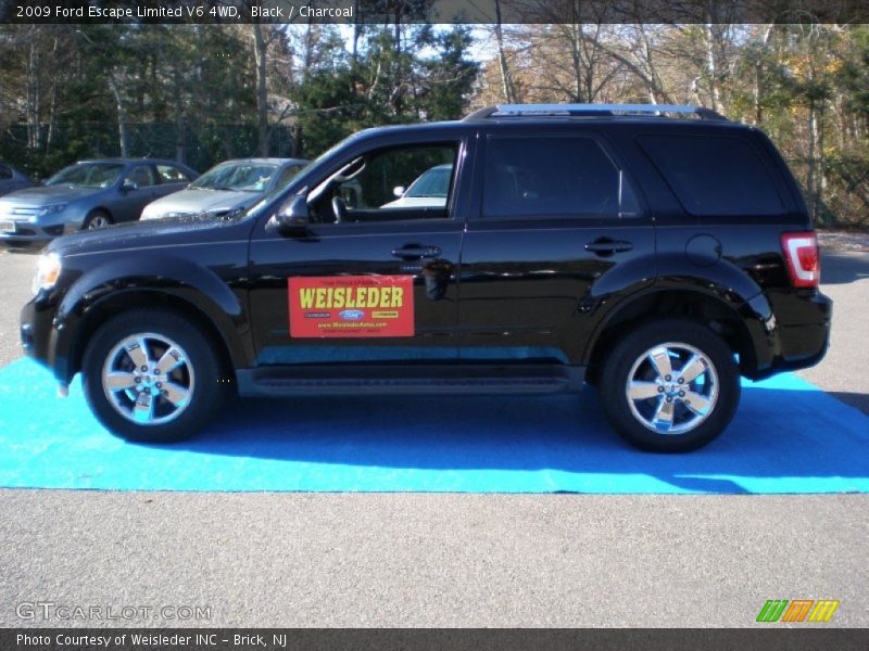 Black / Charcoal 2009 Ford Escape Limited V6 4WD