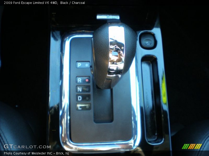 Black / Charcoal 2009 Ford Escape Limited V6 4WD