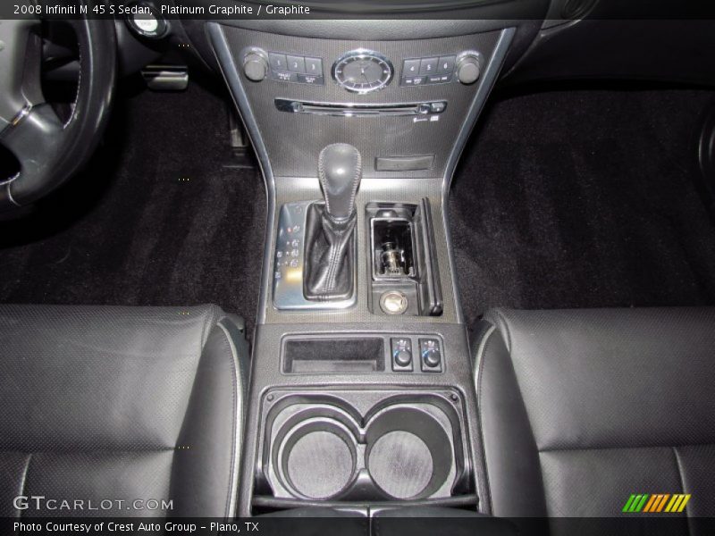 Platinum Graphite / Graphite 2008 Infiniti M 45 S Sedan