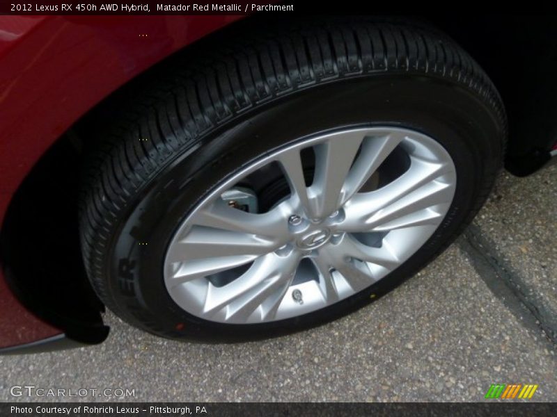  2012 RX 450h AWD Hybrid Wheel