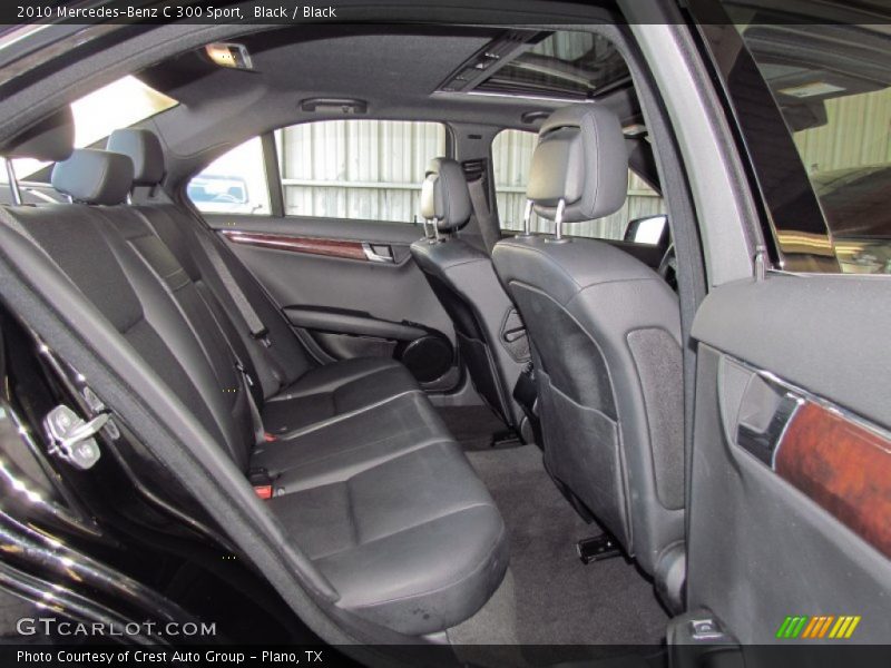 Black / Black 2010 Mercedes-Benz C 300 Sport