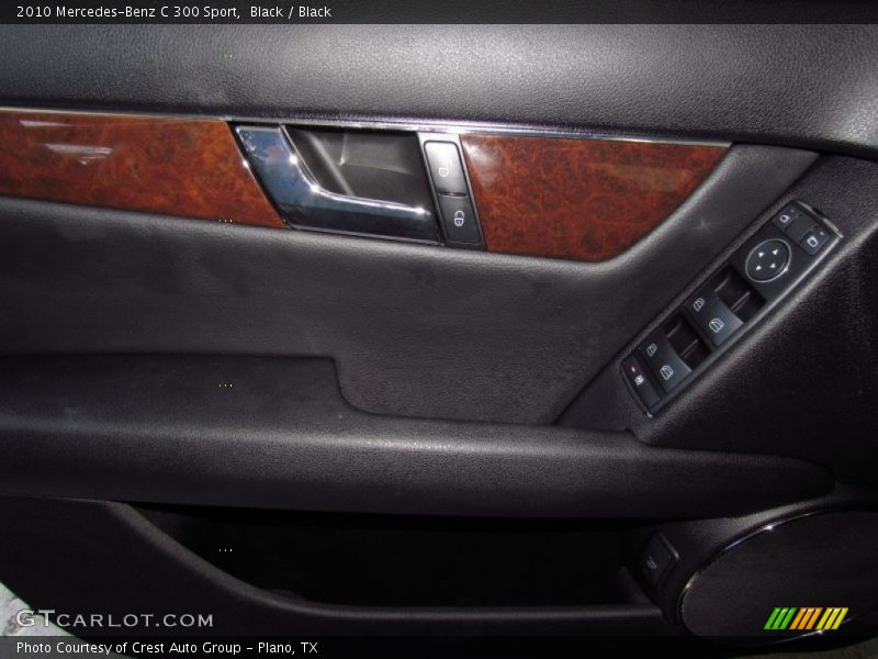 Black / Black 2010 Mercedes-Benz C 300 Sport
