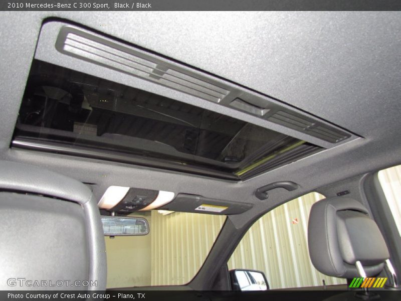 Black / Black 2010 Mercedes-Benz C 300 Sport