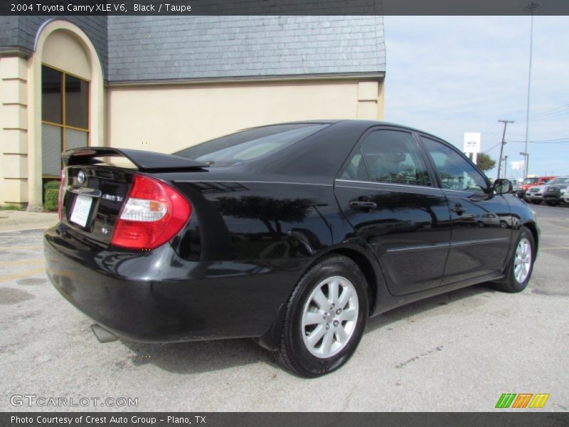 Black / Taupe 2004 Toyota Camry XLE V6
