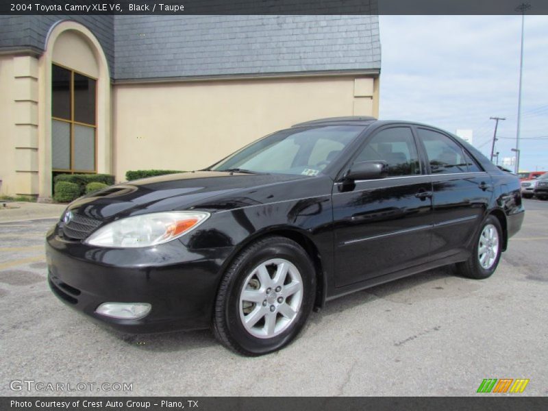 Black / Taupe 2004 Toyota Camry XLE V6