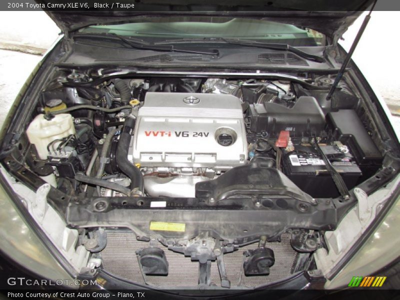 Black / Taupe 2004 Toyota Camry XLE V6
