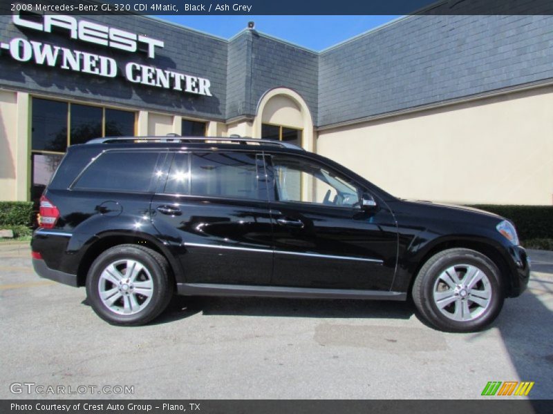 Black / Ash Grey 2008 Mercedes-Benz GL 320 CDI 4Matic