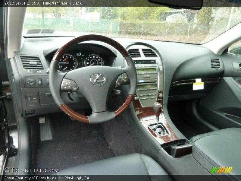 Dashboard of 2012 ES 350