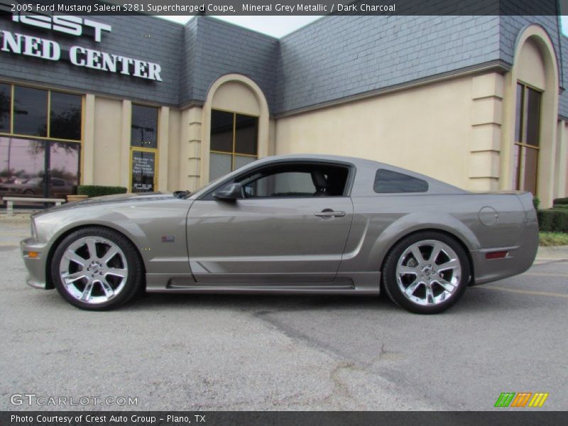 Mineral Grey Metallic / Dark Charcoal 2005 Ford Mustang Saleen S281 Supercharged Coupe