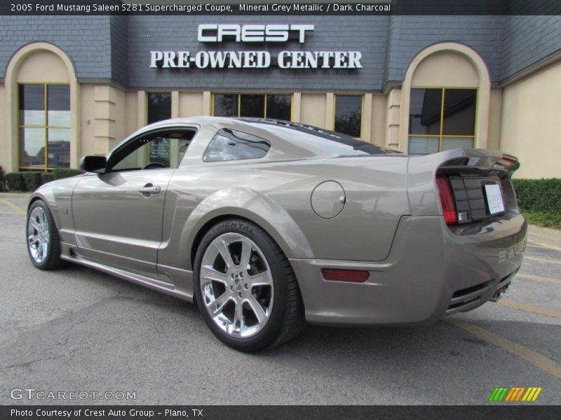 Mineral Grey Metallic / Dark Charcoal 2005 Ford Mustang Saleen S281 Supercharged Coupe