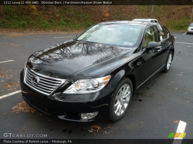 Front 3/4 View of 2012 LS 460 AWD
