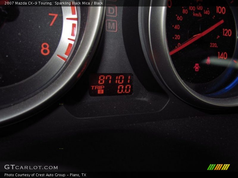 Sparkling Black Mica / Black 2007 Mazda CX-9 Touring