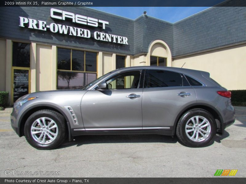 Platinum Graphite / Graphite 2009 Infiniti FX 35