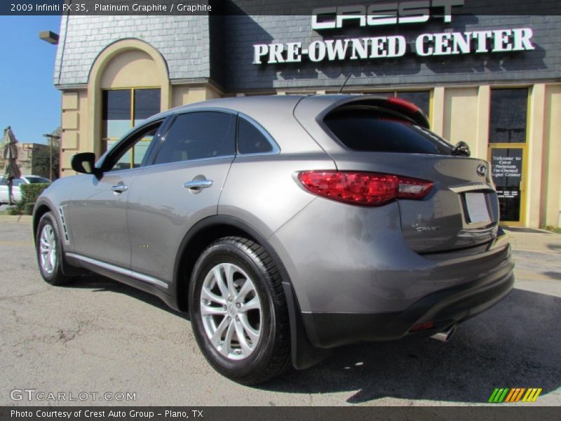 Platinum Graphite / Graphite 2009 Infiniti FX 35