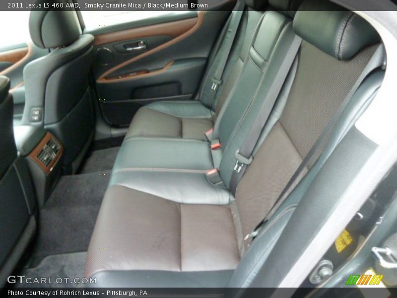  2011 LS 460 AWD Black/Medium Brown Interior
