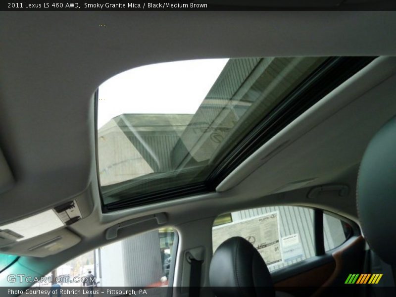 Sunroof of 2011 LS 460 AWD