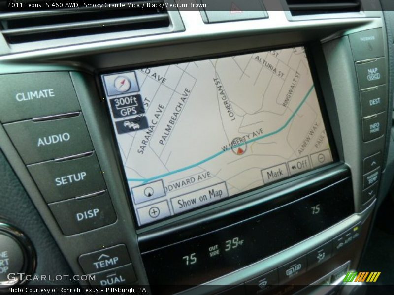 Navigation of 2011 LS 460 AWD