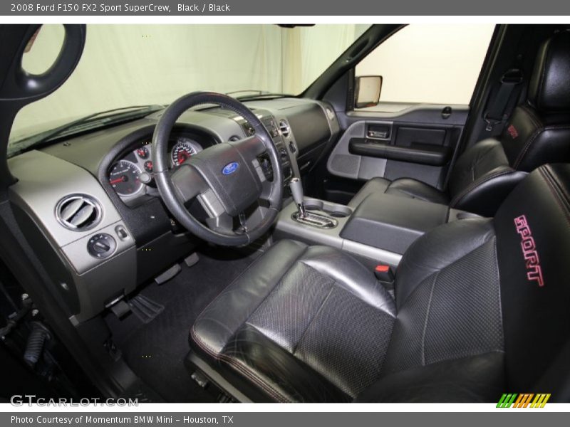 Black / Black 2008 Ford F150 FX2 Sport SuperCrew