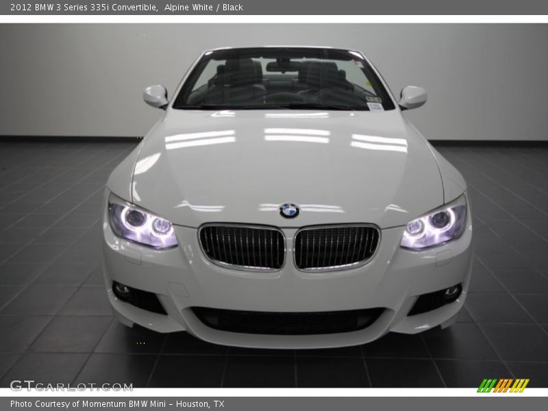 Alpine White / Black 2012 BMW 3 Series 335i Convertible