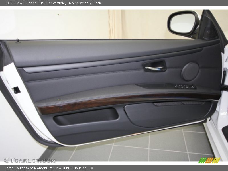 Alpine White / Black 2012 BMW 3 Series 335i Convertible