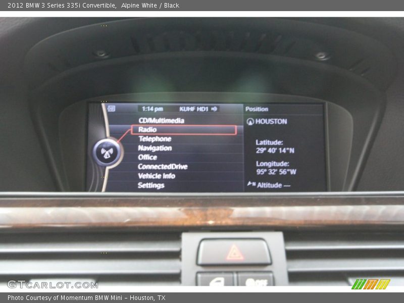 Alpine White / Black 2012 BMW 3 Series 335i Convertible