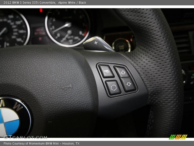 Alpine White / Black 2012 BMW 3 Series 335i Convertible