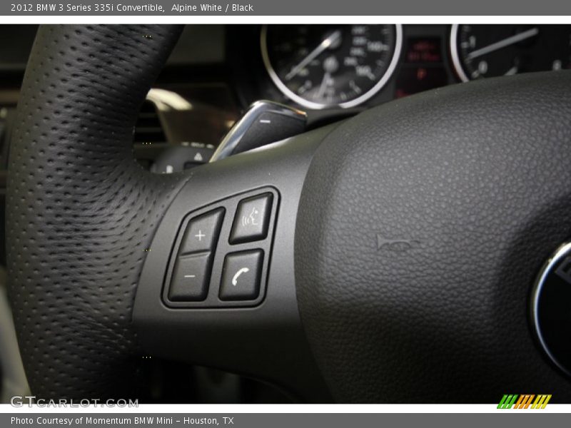 Alpine White / Black 2012 BMW 3 Series 335i Convertible