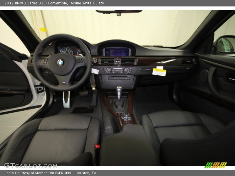 Alpine White / Black 2012 BMW 3 Series 335i Convertible