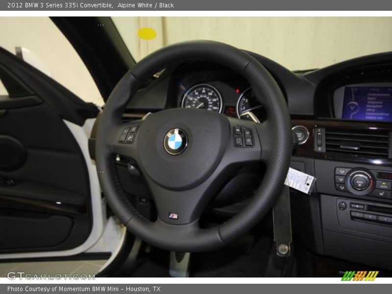 Alpine White / Black 2012 BMW 3 Series 335i Convertible
