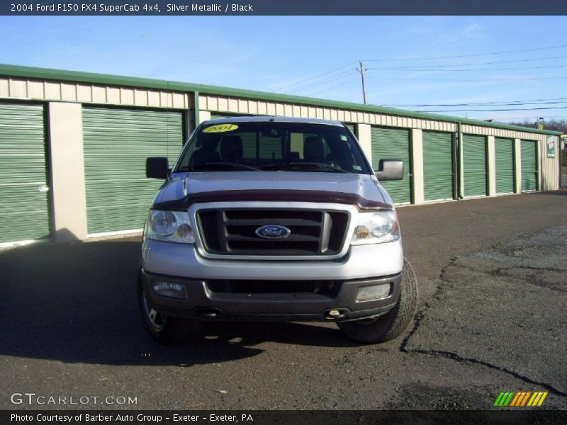 Silver Metallic / Black 2004 Ford F150 FX4 SuperCab 4x4