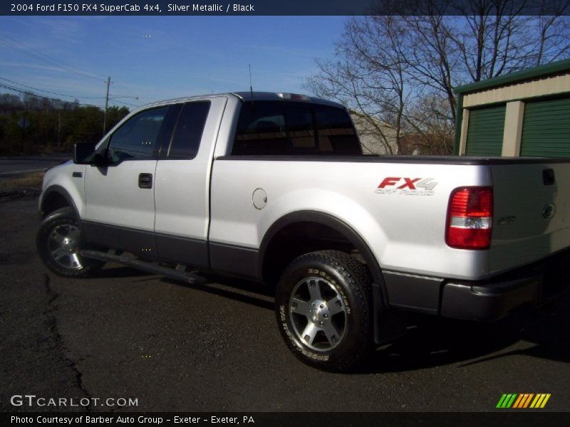 Silver Metallic / Black 2004 Ford F150 FX4 SuperCab 4x4