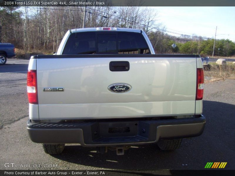 Silver Metallic / Black 2004 Ford F150 FX4 SuperCab 4x4