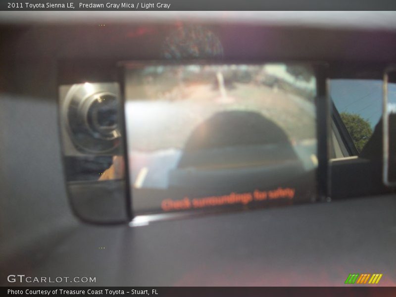 Predawn Gray Mica / Light Gray 2011 Toyota Sienna LE