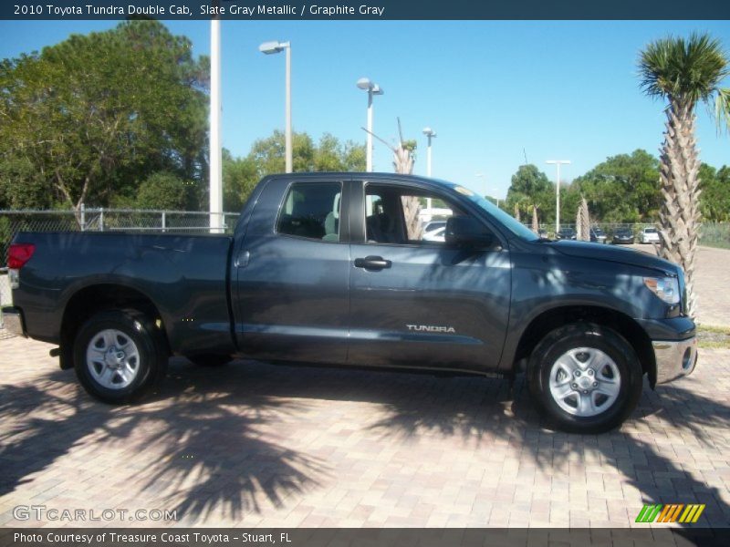 Slate Gray Metallic / Graphite Gray 2010 Toyota Tundra Double Cab