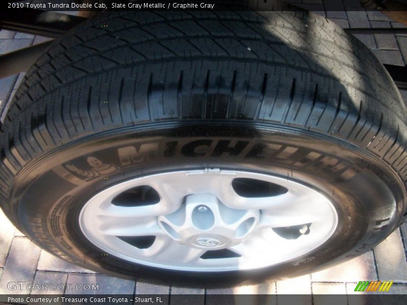 Slate Gray Metallic / Graphite Gray 2010 Toyota Tundra Double Cab