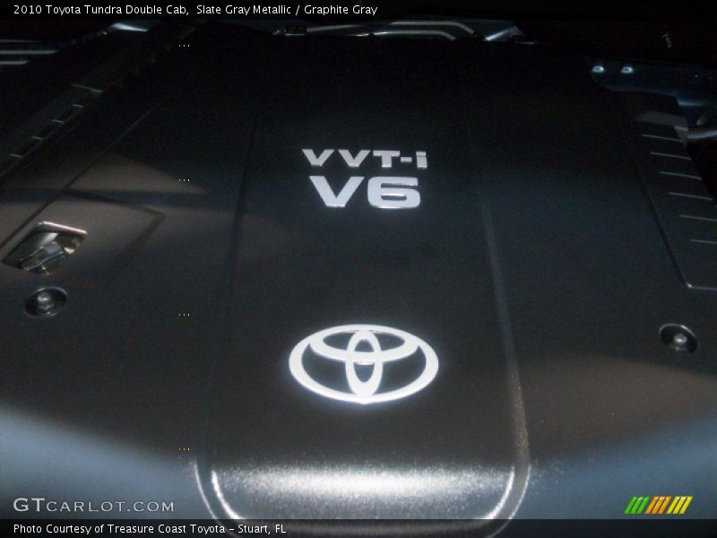 Slate Gray Metallic / Graphite Gray 2010 Toyota Tundra Double Cab