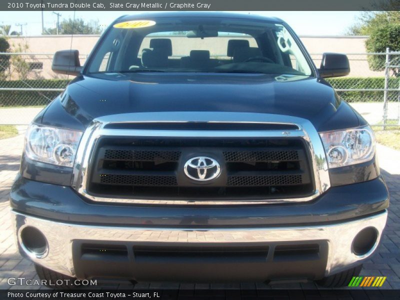 Slate Gray Metallic / Graphite Gray 2010 Toyota Tundra Double Cab
