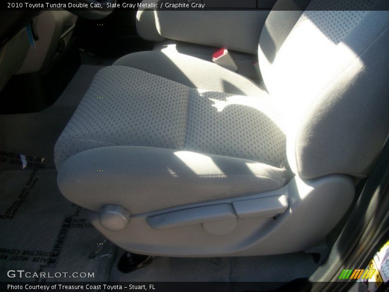 Slate Gray Metallic / Graphite Gray 2010 Toyota Tundra Double Cab