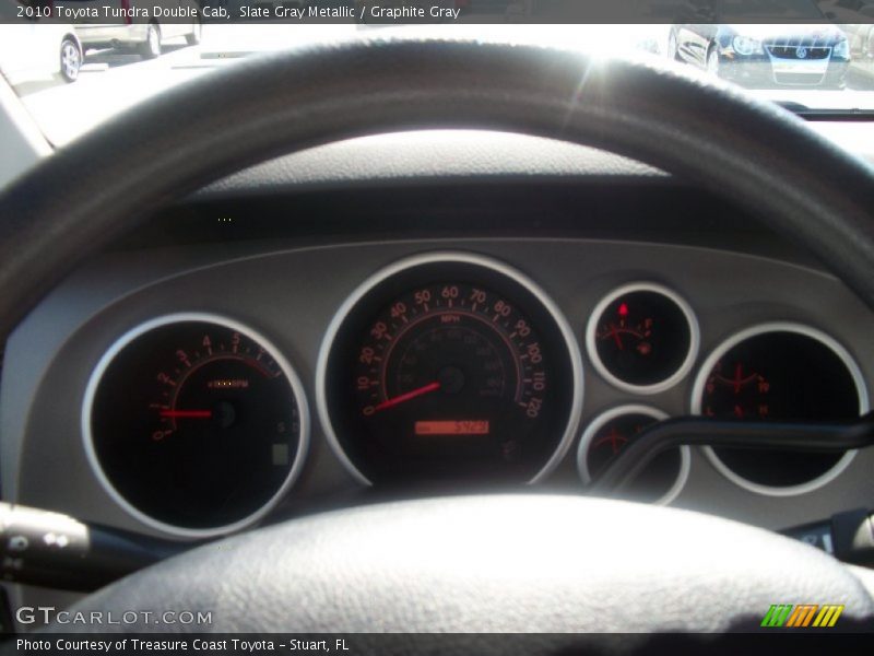 Slate Gray Metallic / Graphite Gray 2010 Toyota Tundra Double Cab