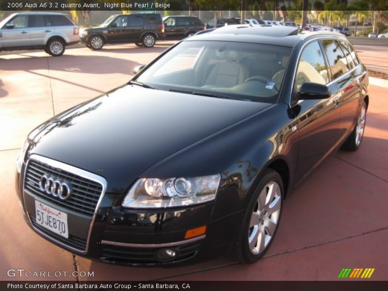 Night Blue Pearl / Beige 2006 Audi A6 3.2 quattro Avant