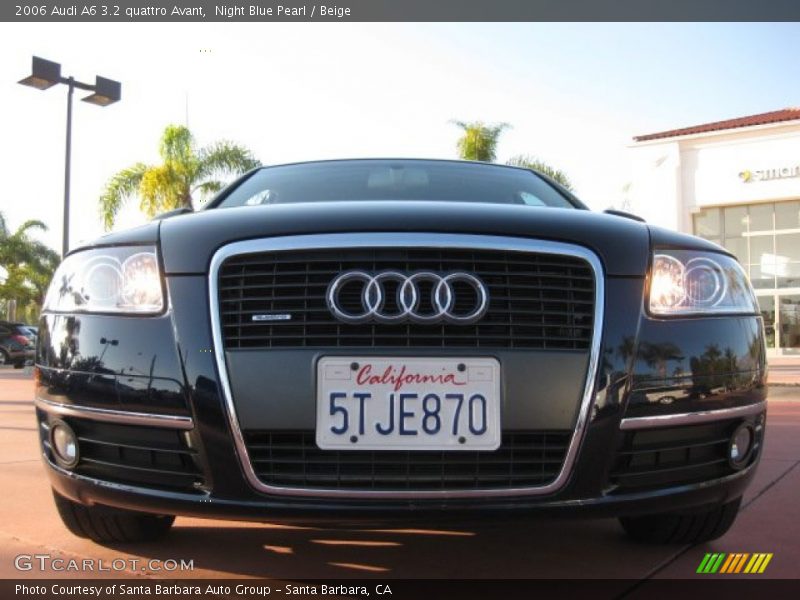 Night Blue Pearl / Beige 2006 Audi A6 3.2 quattro Avant