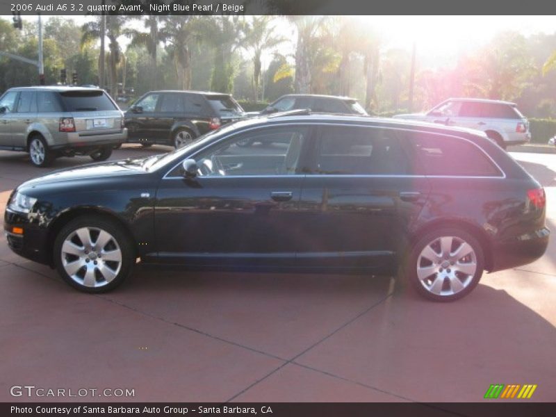 Night Blue Pearl / Beige 2006 Audi A6 3.2 quattro Avant
