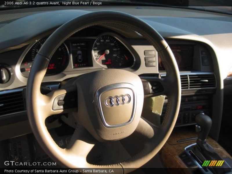 Night Blue Pearl / Beige 2006 Audi A6 3.2 quattro Avant